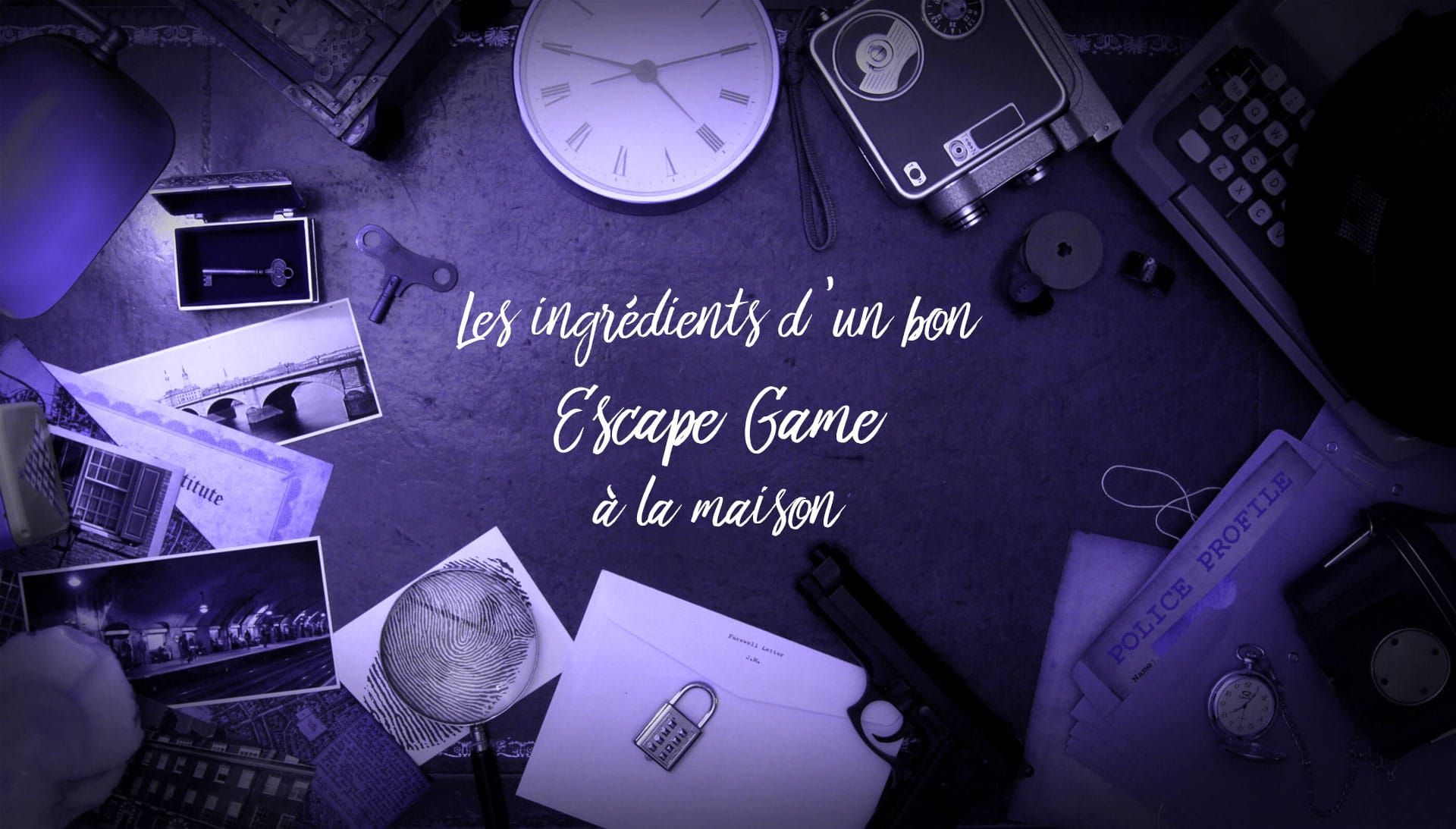 épreuves escape game enfant