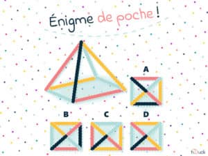 énigme visuelle de la pyramide