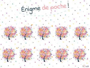 énigme des 10 arbres